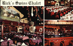 Rick's Swiss Chalet Palo Alto, CA Postcard Postcard Postcard