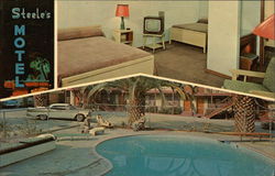 Steeles Motor Lodge Sherman Oaks, CA Postcard Postcard Postcard