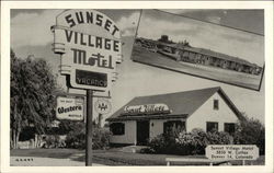 Sunset Village Motel Denver, CO Postcard Postcard Postcard