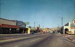 Street Scene Barstow, CA Postcard Postcard Postcard