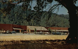 Hoopa Valley Shopping Center Postcard