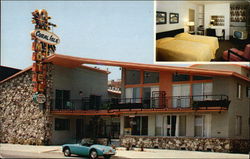 Coral Isle Motel Hollywood, CA Postcard Postcard Postcard