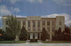 Sherman County Courthouse Postcard