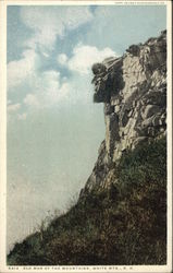 Old Man of the Mountain Postcard