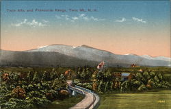 Twin Mountains and Franconia Range Postcard