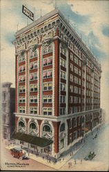 Artist Rendering of Hotel Havlin Cincinnati, OH Postcard Postcard Postcard