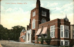 Public Library in Nashua, New Hampshire Postcard Postcard Postcard