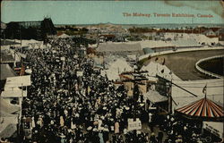 The Midway, Toronto Exhibition Postcard