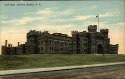 65th Regt. Armory Postcard