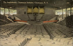 Chautauqua Institution - The Amphitheatre New York Postcard Postcard Postcard