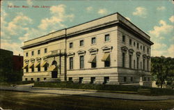 Public Library Postcard