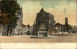 Westminster and Weybosset Streets Providence, RI Postcard Postcard Postcard