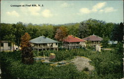 Cottages at Foul Rift Postcard