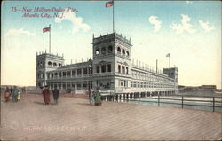 New Million-Dollar Pier Atlantic City, NJ Postcard Postcard Postcard