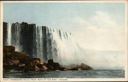 Horseshoe Falls from Maid of the Mist Postcard