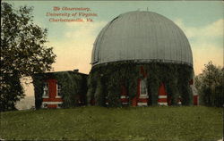 The Observatory, University of Virginia Postcard