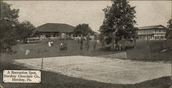 A Recreation Spot at Hershey Chocolate Company Pennsylvania Postcard Postcard Postcard