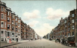 Beacon Street NE from Massachusetts Avenue Boston, MA Postcard Postcard Postcard