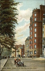 Beacon Street East from the State House Postcard