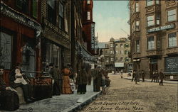 North Square (Little Italy) - Hotel Rome Boston, MA Postcard Postcard Postcard