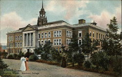 Strolling the Grounds at Simmons College Boston, MA Postcard Postcard Postcard