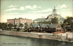 Water View of Charlesbank Postcard