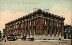 Massachusetts Horticultural Society Boston, MA Postcard Postcard Postcard