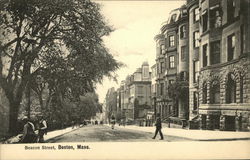 Beacon Street View Postcard