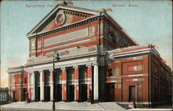 Symphony Hall Boston, MA Postcard Postcard Postcard