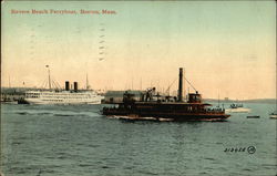 Revere Beach Ferryboat Postcard