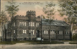 Dwight Memorial Art Building at Mt. Holyoke College Postcard