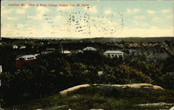 View of Bates College Campus from Mt. David Lewiston, ME Postcard Postcard Postcard