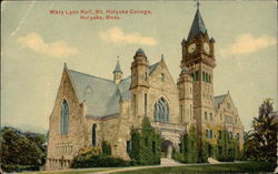 Mt. Holyoke College - Mary Lyon Hall Postcard