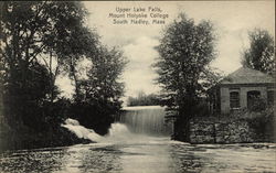 Upper Lake Falls, Mount Holyoke College South Hadley, MA Postcard Postcard Postcard