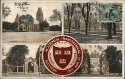 Harvard University Postcard