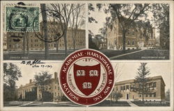 Harvard University Postcard