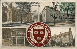 Harvard University Postcard