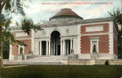 Walker Art Building, Bowdoin College Postcard