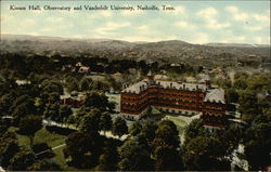 Kissam Hall, Observatory and Vanderbilt University Nashville, TN Postcard Postcard Postcard