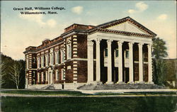 Chapin Hall (Grace Hall) Williams College Williamstown, MA Postcard Postcard Postcard