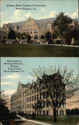 Gibson Hall and Richardson Medical School, Tulane University Postcard