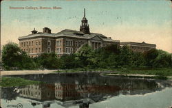 Simmons College Postcard