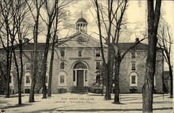 Old West College Carlisle, PA Postcard Postcard Postcard