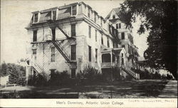 Men's Dormitory at Atlantic Union College Postcard