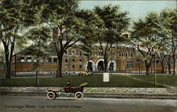 Law School, Harvard College Postcard