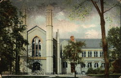 Harvard College - Gore Hall Postcard