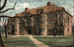 Harvard University - Seaver Hall Cambridge, MA Postcard Postcard Postcard