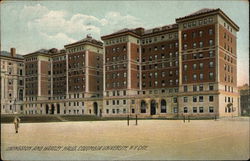 Livingston and Hartley Halls, Columbia University New York, NY Postcard Postcard Postcard