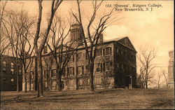 Old "Queens", Rutgers College Postcard