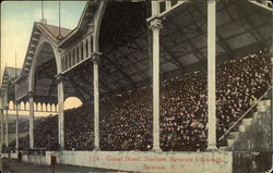 Grand Stand, Stadium at Syracuse University Postcard